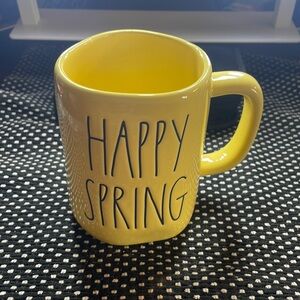Authentic Rae Dunn Happy Spring mug